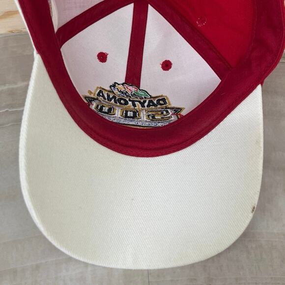 NASCAR 2004 Daytona 500 Hat Cap Twins Enterprise Motor Sports Earnhardt Jr Win - Picture 8 of 8